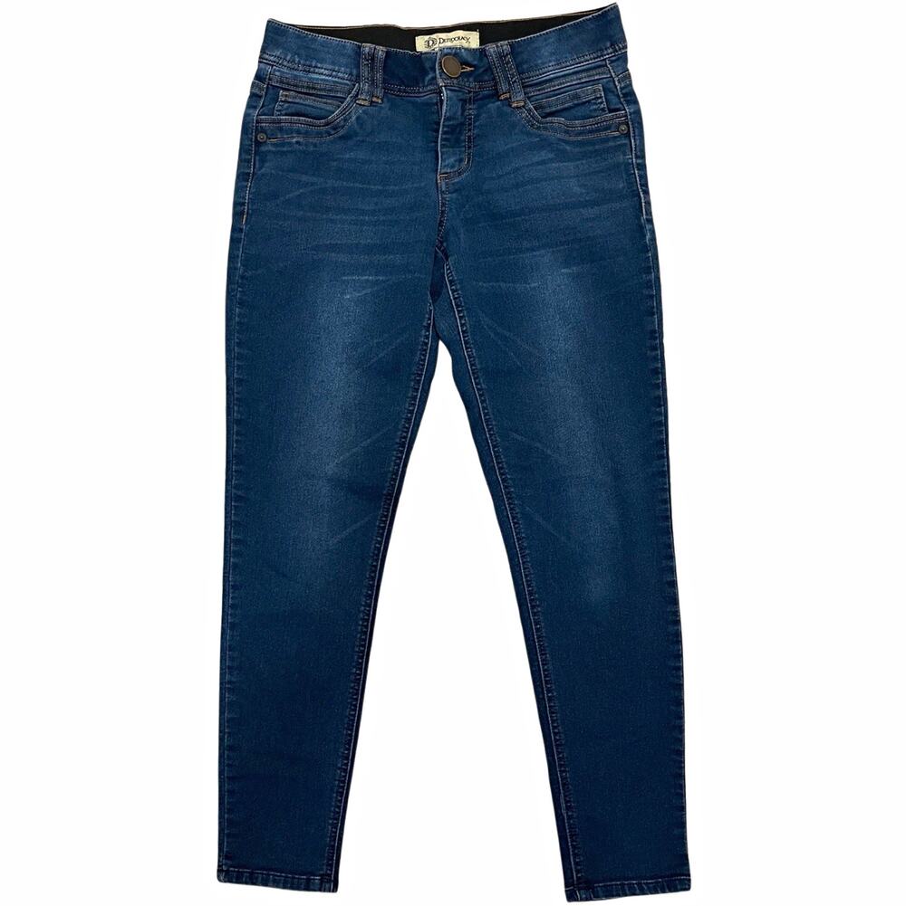 Democracy "Ab"solution Women’s Skinny Jeans Dark Wash Tummy Control Stretch s4